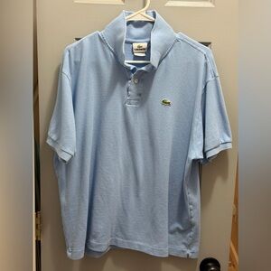 Lacoste Men’s Classic Fit L.12.12 Original Piqué Polo Shirt Lite Blue EU7/US 2XL